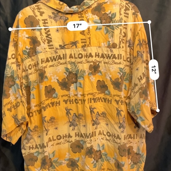 Lot of two Puritan XL Hawaiian Button Up Shirts - Picture 3 of 10